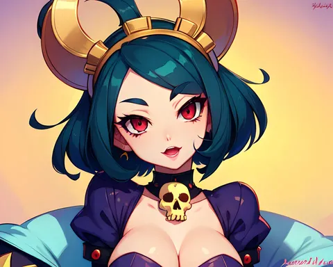 Skullgirls Rule 34 Showcases Artistic and Musical Talents -> Sukuurugāru Rūru 34 wa Bijutsu to Ongaku no Sōgō no Kakaku o Shōgeki